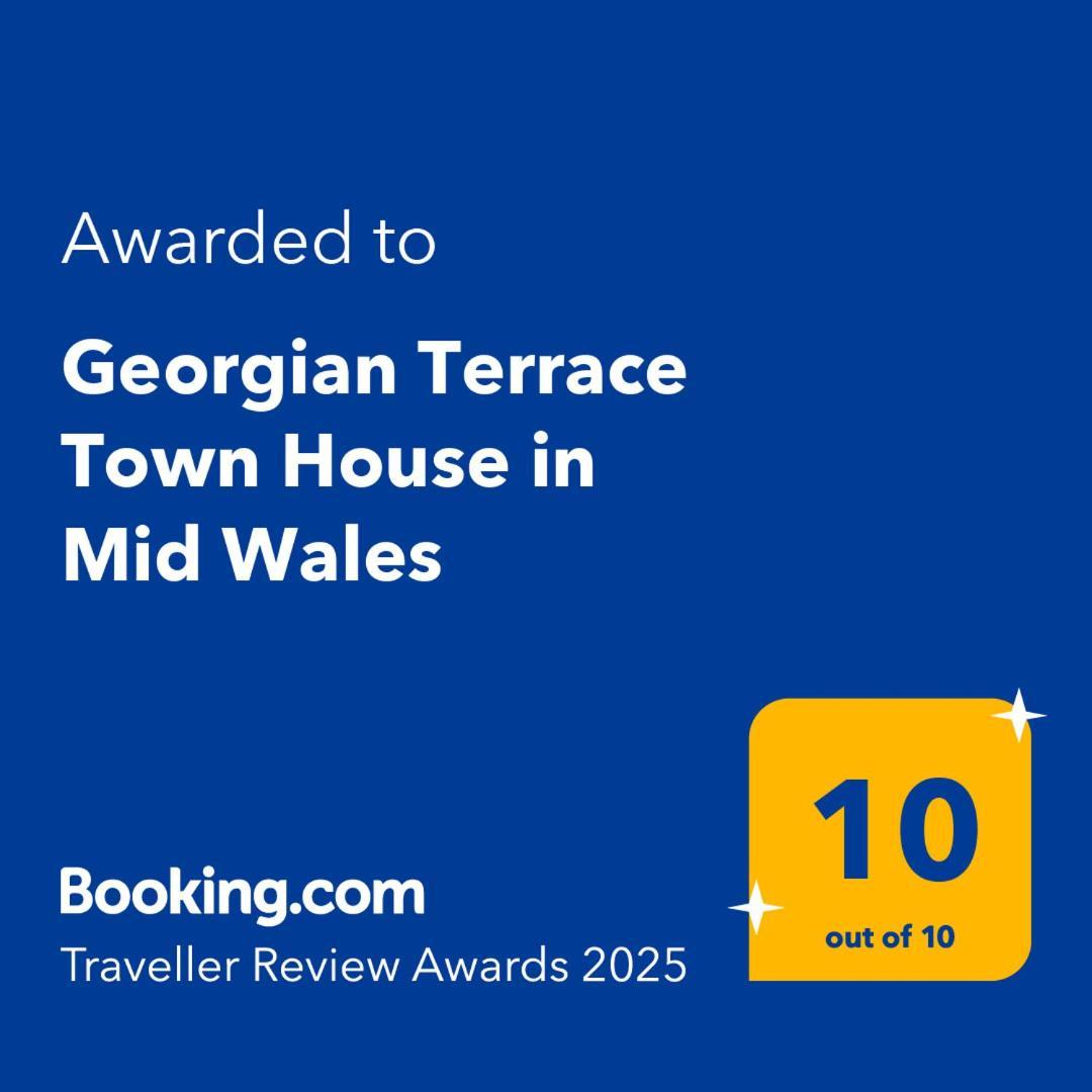 Georgian Terrace Town House In Mid Wales Villa Newtown  Bagian luar foto